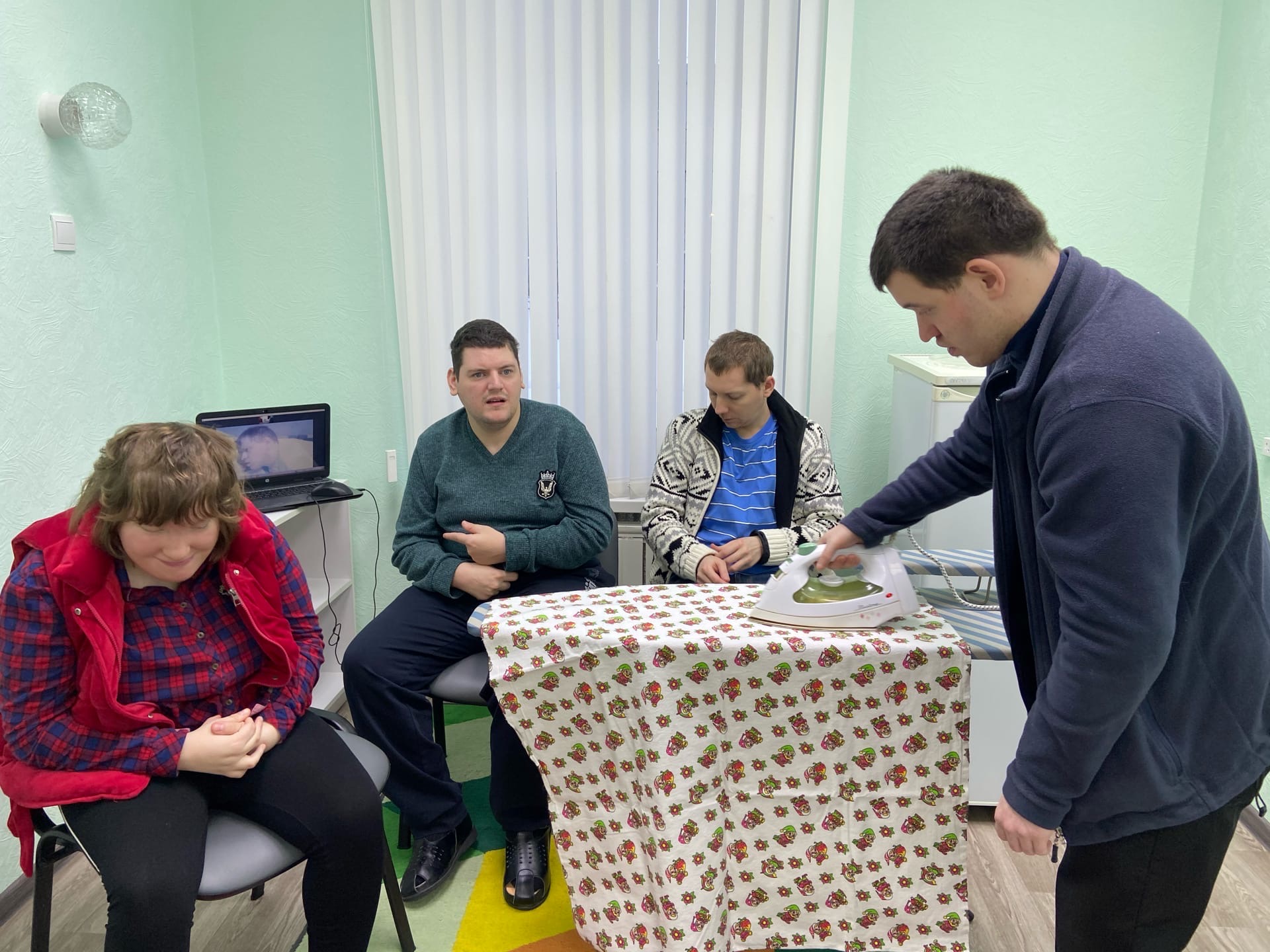 Гладим белье