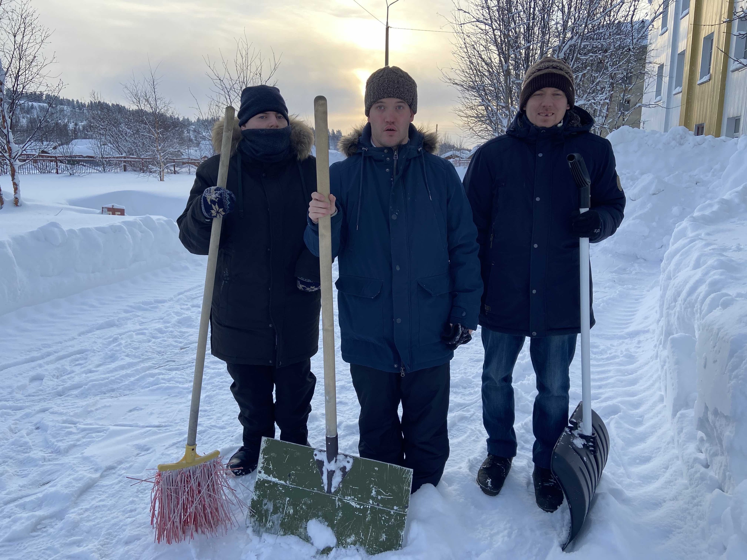уборка снега