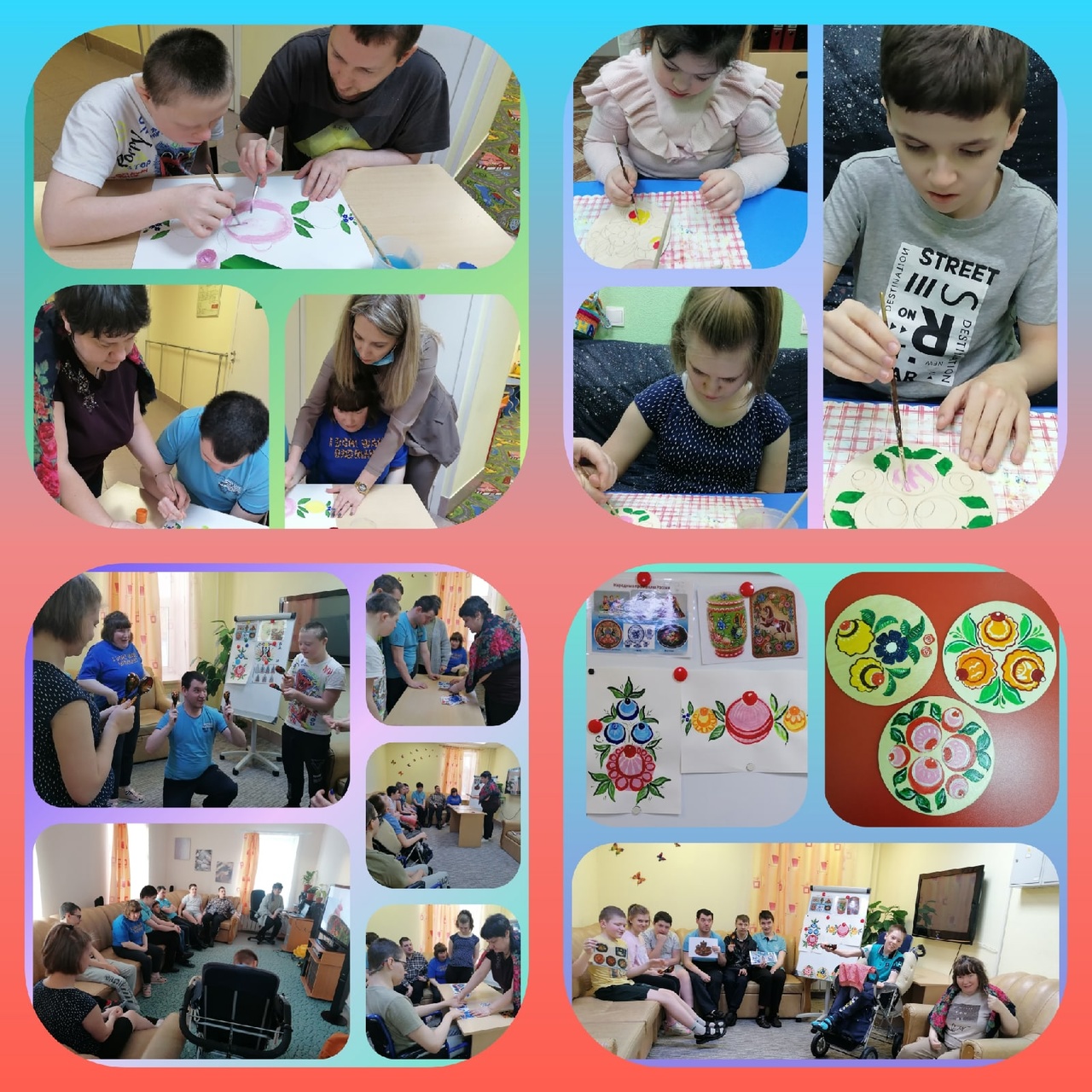 Народные промыслы России. Городецкая роспись